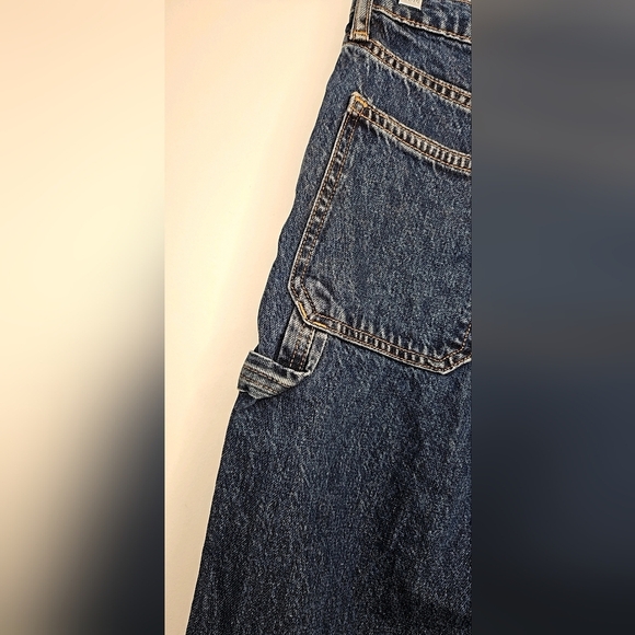 GAP Kids Carpenter Wide Leg Jeans Size 12 Youth - Picture 10 of 16